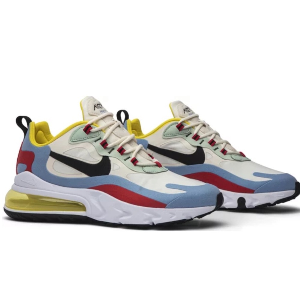Nike Air Max Sneakers 270 React Bauhaus Women's 8 Retro